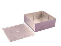 1550n Hammond 1550 Series Natural Die Cast Aluminium Enclosure, IP54, Natural Lid, 250 x 250 x 101mm