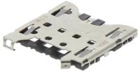 78723-1001 Molex, 78723 6 Way Right Angle Push/Pull Micro Memory Card Connector With Solder Termination