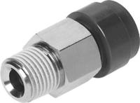 qs-v0-14-12 Festo Straight Threaded Adaptor, R 1/4 Male to Push In 12 mm, Threaded-to-Tube Connection Style, 160505