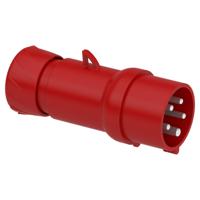 pkx16m435 Schneider Electric, PratiKa IP44 Red Cable Mount 3P + N + E Industrial Power Plug, Rated At 16A, 415 V