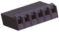09-93-0600 Molex, KK 396 Female Connector Housing, 3.96mm Pitch, 6 Way, 1 Row