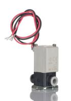 vdw20ga SMC 2/2 Pneumatic Solenoid Valve - Solenoid/Spring One-Touch Fitting 6 mm VDW Series 24V dc