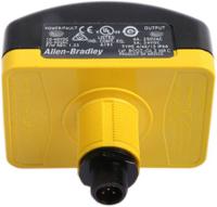 800z-gl2q5 Allen Bradley 1 Button Safety Two Hand Control Switch, Black, Yellow, 800Z Series