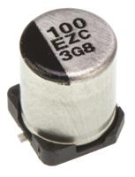 eehzc1e101xp Panasonic 100μF Surface Mount Polymer Capacitor, 25V dc