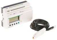 sr2pack2bd Schneider Electric Zelio Logic 2 Series PLC CPU for Use with Zelio 2, Relay Output, 12 (Up → 12 Digital, Up