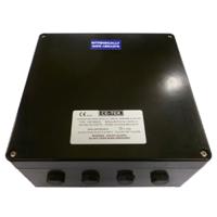 cep252512pai CE-TEK CEP Series Black Polyester Junction Box, IP66, 40 Terminals, ATEX, 250 x 120 x 255mm