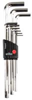 01222 Wiha 9 piece L Shape Metric Hex Key Set, 1.5 → 10mm