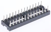 w305283ttrc Winslow 2.54mm Pitch Vertical 28 Way, Through Hole Turned Pin Open Frame IC Dip Socket, 5A