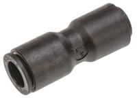 3106-06-08 Legris LF3000 Series Straight Tube-to-Tube Adaptor, Push In 6 mm to Push In 8 mm, Tube-to-Tube Connection Style