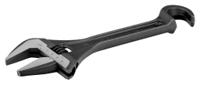 33h Bahco Adjustable Spanner, 254.5 mm Overall, 46mm Jaw Capacity, Metal Handle