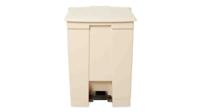 fg614500beig Rubbermaid Commercial Products Legacy Step-On 68L Beige Pedal Plastic Waste Bin
