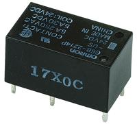 g6b-2214p-us-dc24 Omron PCB Mount Power Relay, 24V dc Coil, 5A Switching Current, DPST