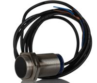 xs630b1mbl2 Telemecanique Sensors Inductive Threaded Barrel Proximity Sensor, M30, 15 mm Detection, 2-Wire NC, 20 → 264 V