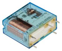 403190120000 Finder PCB Mount Power Relay, 12V Coil, 10A Switching Current, SPDT