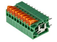 1791813 Phoenix Contact FFKDS/V-2.54 Series PCB Terminal Block, 2.54mm Pitch, Through Hole Mount, Solder Termination