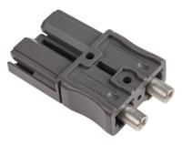 sbs50gry10mm Anderson Power Products, SBS Series Male 2 Way Battery Connector, 110A, 600 V