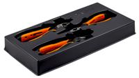 9897g3 Bahco 9897G/3 3-Piece Plier Set, Pointed, Straight Tip