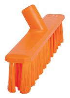 31737 Vikan Broom, Orange With PET Bristles