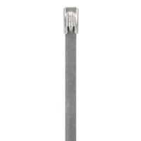 st2-200-lhd-yt NEMIQ Cable Tie, Stainless Steel Cable Tie, 201mm x 7.9 mm, Steel 316 Stainless Steel, Pk-50