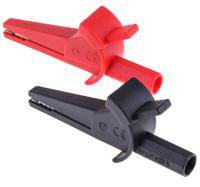 125-3740 RS PRO Crocodile Clip, Nickel-Plated Steel Contact, 30A