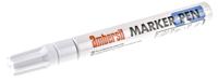 6190050001 Ambersil White 3mm Medium Tip Paint Marker Pen for use with Various Materials
