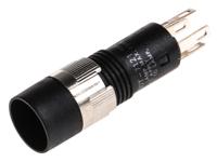 a3dt-7121 Omron Illuminated Push Button Switch, Latching, Panel Mount, 8mm Cutout, SPST