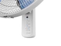 227-906 RS PRO Wall Fan 66.17m³/min 400mm blade diameter 3 speed 230 V with plug: Type G - British 3-pin