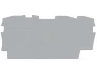 2002-1391 WAGO TOPJOB S, 2002 Series End and Intermediate Plate for Use with 2002 Series Terminal Blocks, IECEx