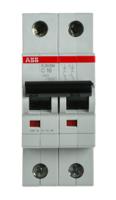 2cds272001r0164-s202m-c16 ABB System Pro M Compact S200M MCB, 2P, 16A Curve C, 440V AC, 125V DC, 10 kA Breaking Capacity