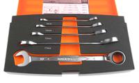 1rms5 Bahco 1RM Series 5-Piece Spanner Set, 8 → 19 mm, Alloy Steel