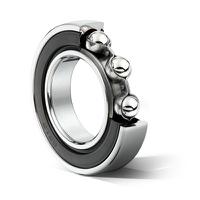 6207lluc35k NTN 6207LLUC3/5K 1 Row Deep Groove Ball Bearing - 35 mm ID, 72 mm OD