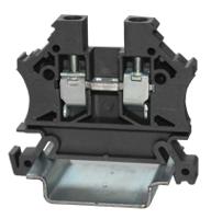 242-0487 RS PRO Black, Single-Level, Cage Clamp Termination