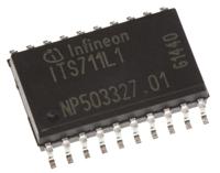 its711l1fuma1 Infineon ITS711L1FUMA1High Side, High Side Switch Power Switch IC 20-Pin, SOIC