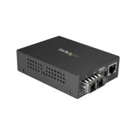 mcmgbscmm055 StarTech.com RJ45, SC Media Converter, Multi Mode, 10/100/1000Mbit/s, Full Duplex 550m
