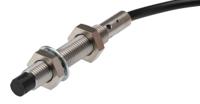 e2b-s08ln04-wp-b1-2m Omron Inductive Threaded Barrel Proximity Sensor, M8, 4 mm Detection, PNP NO, 12 → 24 V dc