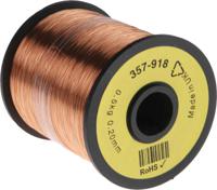 357-918 RS PRO 0.23mm Enamelled Copper Wire, 32 AWG 1600m Reel