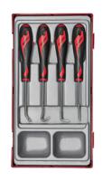 ttmdp Teng Tools 4 Piece Hook and Pick Hook & Pick Set with Tray