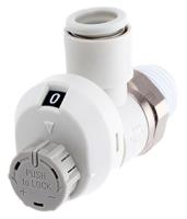as2201fs-02-08s SMC AS Series Threaded Speed Controller, R 1/4 Male Inlet Port x 8mm Tube Outlet Port