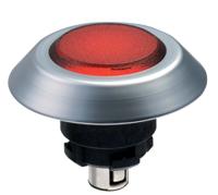 101174522 Schmersal NMLRT Series Red Illuminated Momentary Push Button, 22.3mm Cutout, IP67, IP69K
