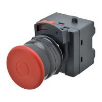 a22ne-mp-pd22-n-69k Omron A22NE-PD Series Pull Release Emergency Stop Push Button, Panel Mount, 22mm Cutout, 2NO + 2NC, IP69K