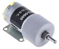 413-0600 RS PRO Brushed Geared DC Geared Motor, 1.71 W, 3 V dc, 10 Ncm, 72 rpm, 4mm Shaft Diameter