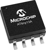 attiny13a-ssur Microchip ATTINY13A-SSUR, 8 bit AVR, ATTINY13A Microcontroller, 20 MHz, 1kB FLASH, 8-Pin SOIC