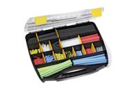 380-03002-shrinkit-321-universal-po-x-mix HellermannTyton Heat Shrink Tubing, Assorted 1.5 → 24mm Sleeve Dia. x 40 → 603mm Length 3:1 Ratio,