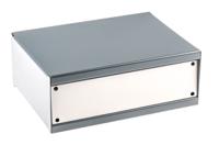 232-232 RS PRO Grey Cold Rolled Steel Instrument Case, 204 x 152 x 76mm