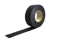 762-1506 RS PRO Black Polypropylene 18.3m Hazard Tape, 1.05mm Thickness