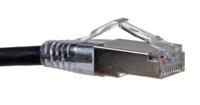 rj45c6abk-20m HellermannTyton Connectivity, 2m Cat6a, Black RJ45 to RJ45, S/FTP, Terminated