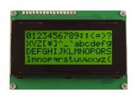 mc41605a6w-spr-v2 Midas MC41605A6W-SPR-V2 Alphanumeric LCD Display, Black on Yellow/Green, 4 Rows by 16 Characters, Reflective