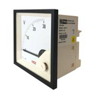 186-2496 RS PRO Voltmeter DC, 68mm x 68mm, 1 % Moving Coil