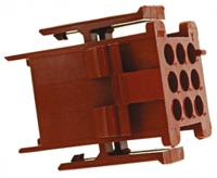 1-640511-0 TE Connectivity, Miniature Rectangular II Female Connector Housing, 4.19mm Pitch, 9 Way, 3 Row