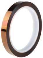 hb830-12 Hi-Bond HB830 Amber Polyimide Film Electrical Tape, 12mm x 33m